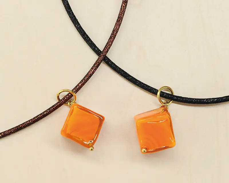 Lumin Candy cube Candy orange〈ルーミン・キャンディーキューブ キャンディーオレンジ色〉
